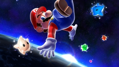 Artwork ke he Super Mario Galaxy