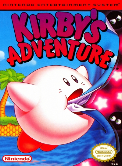 Obal hry Kirbys Adventure