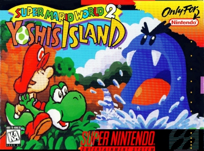 Obal hry Super Mario World 2: Yoshis Island