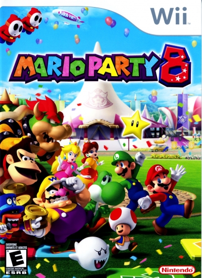 Obal hry Mario Party 8