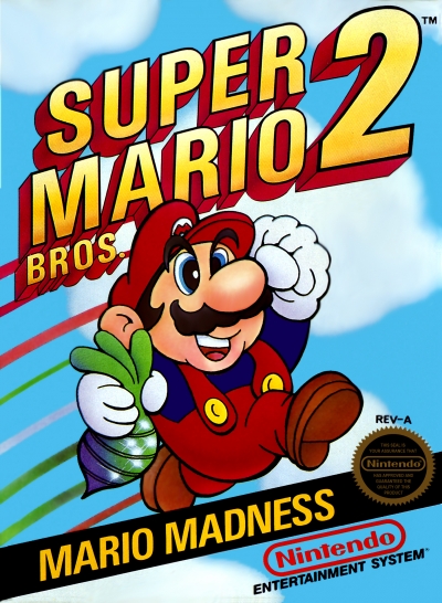 Obal hry Super Mario Bros. 2