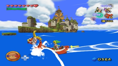 Screen ze hry The Legend of Zelda: The Wind Waker