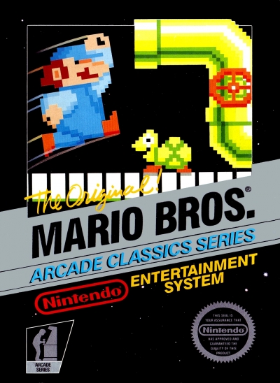 Obal hry Mario Bros.