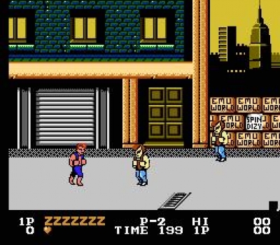 Screen ze hry Double Dragon