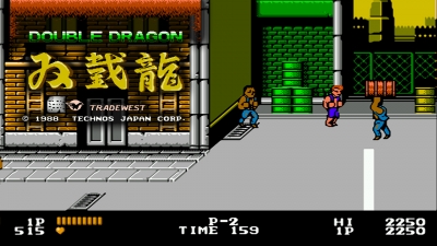 Artwork ke he Double Dragon