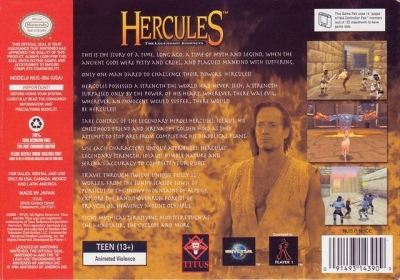 Screen ze hry Hercules: The Legendary Journeys