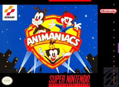 Obal hry Animaniacs