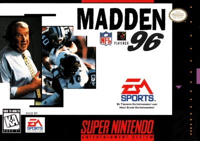 Obal hry Madden NFL 96