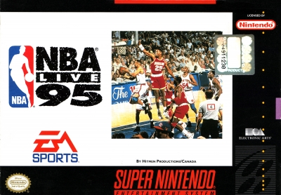 Obal hry NBA Live 95