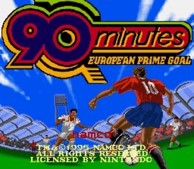 Screen ze hry 90 Minutes European Prime Goal