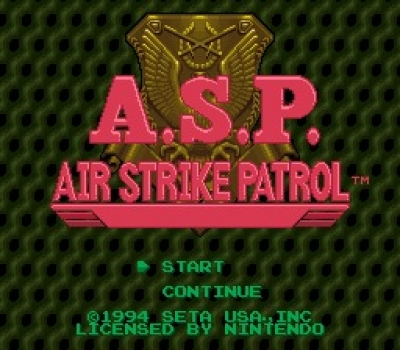 Screen ze hry A.S.P.: Air Strike Patrol