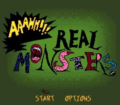 Screen ze hry AAAHH!!! Real Monsters