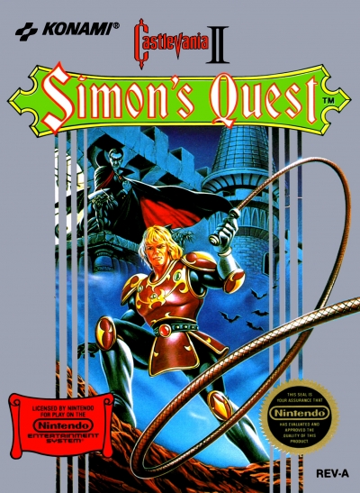Obal hry Castlevania II: Simons Quest