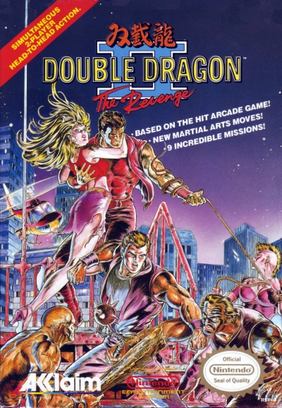 Obal hry Double Dragon II: The Revenge