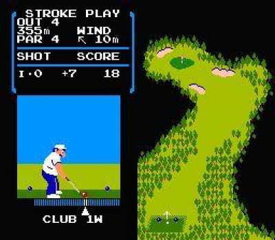 Screen ze hry Golf