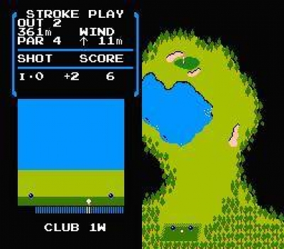 Screen ze hry Golf