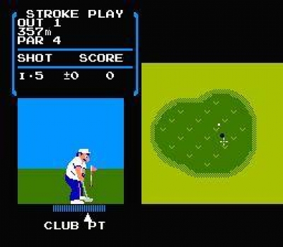 Screen ze hry Golf