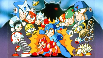 Artwork ke he Mega Man 3