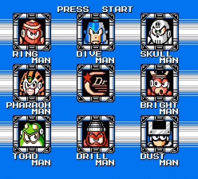 Screen ze hry Mega Man 4