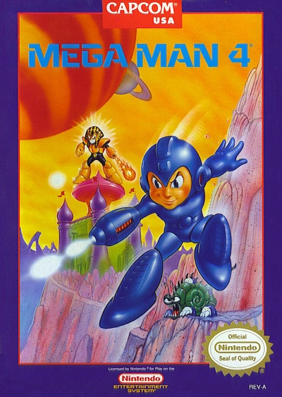 Obal hry Mega Man 4