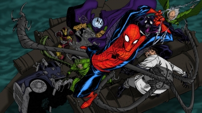 Artwork ke he Spider-Man: Return of the Sinister Six