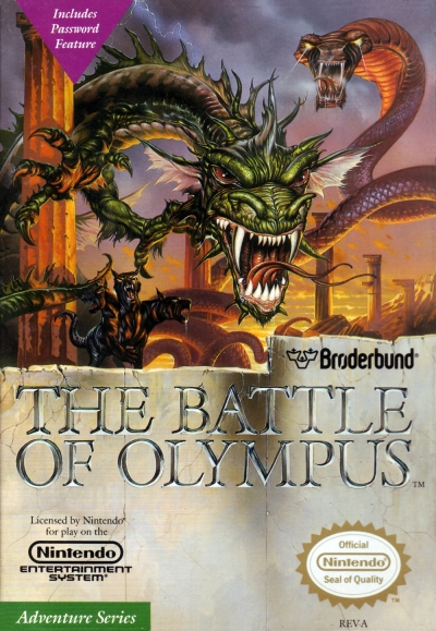 Obal hry The Battle of Olympus