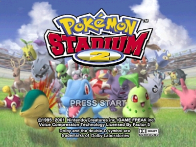 Screen ze hry Pokmon Stadium 2