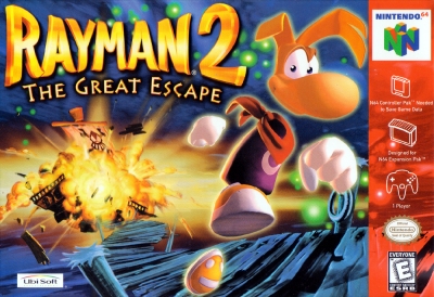 Obal hry Rayman 2: The Great Escape