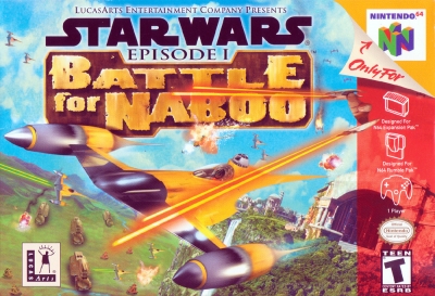 Obal hry Star Wars: Episode I - Battle for Naboo