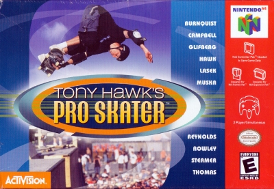 Obal hry Tony Hawks Pro Skater