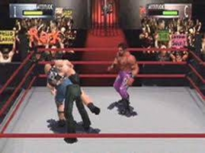 Screen ze hry WWF WrestleMania 2000