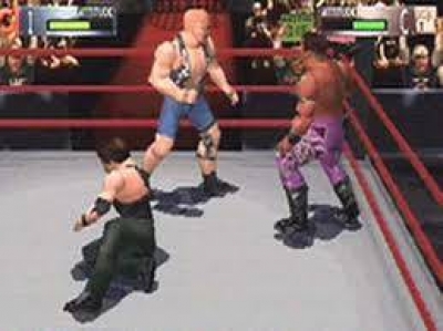 Screen ze hry WWF WrestleMania 2000