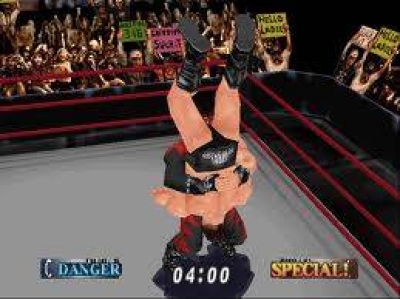 Screen ze hry WWF WrestleMania 2000