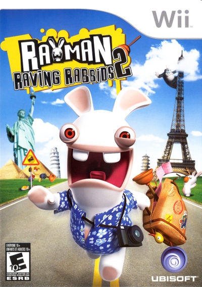 Obal hry Rayman Raving Rabbids 2