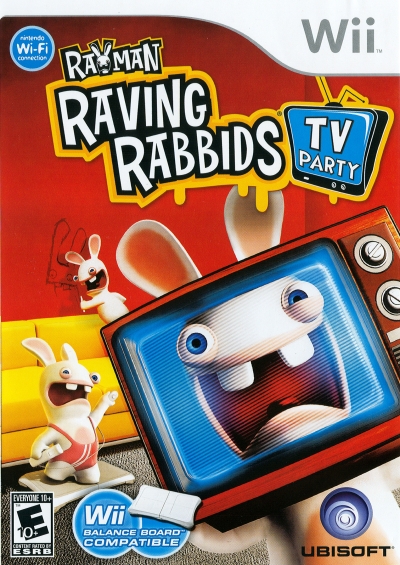 Obal hry Rayman Raving Rabbids: TV Party