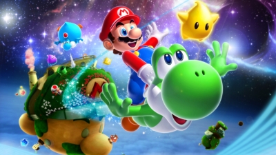 Artwork ke he Super Mario Galaxy 2