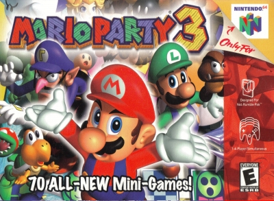 Obal hry Mario Party 3