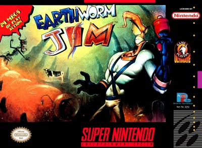 Obal hry Earthworm Jim