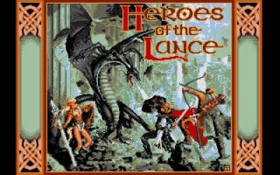 Screen ze hry Advanced Dungeons & Dragons: Heroes of the Lance