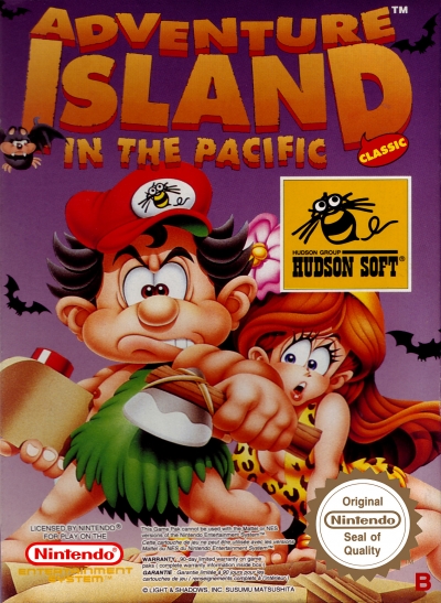 Obal hry Adventure Island