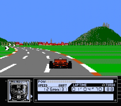 Screen ze hry Al Unser Jr. Turbo Racing