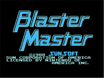 Screen ze hry Blaster Master