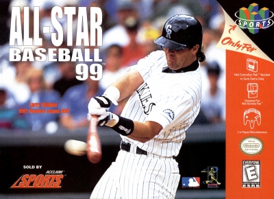 Obal hry All-Star Baseball 99