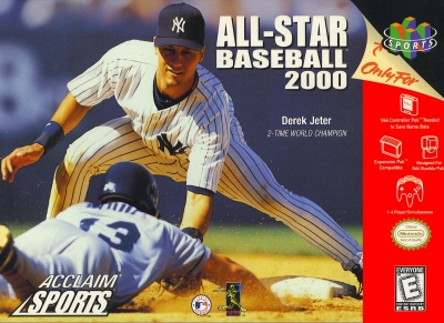 Obal hry All-Star Baseball 2000