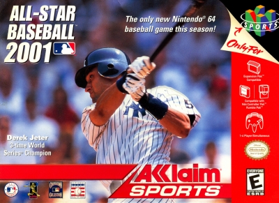 Obal hry All-Star Baseball 2001