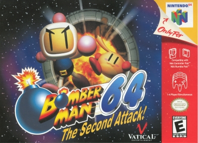 Obal hry Bomberman 64: The Second Attack!