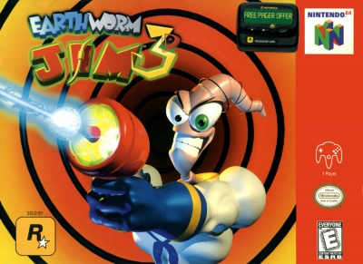 Obal hry Earthworm Jim 3D