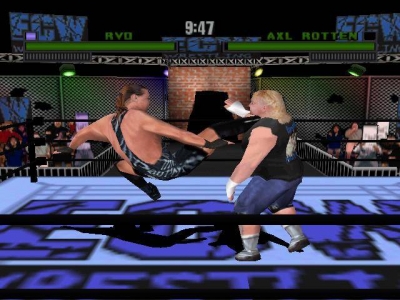 Screen ze hry ECW Hardcore Revolution