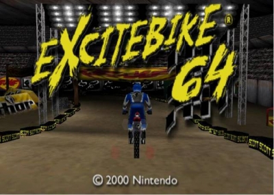 Screen ze hry Excitebike 64