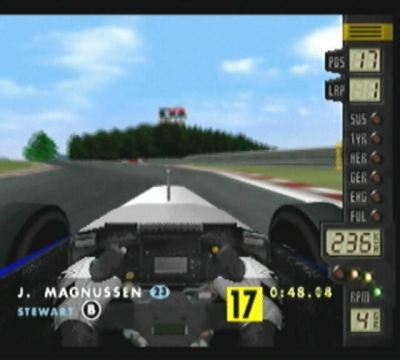 Screen ze hry F-1 World Grand Prix